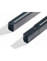 Azzardo Track Set 1.5m Black 3F busbar with end feed and end cap AZ3001