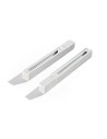 Azzardo Track Set 2m White 3F busbar with end feed and end cap AZ2988