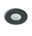 Flush-mounted hermetic lamps - Azzardo OSCAR IP44 BLACK 1xGU10 Recessed Black IP44 AZ2692 - product 1
