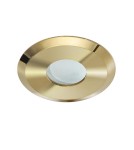 Flush-mounted hermetic lamps - Azzardo OSCAR IP44 GOLD 1xGU10 Recessed Gold IP44 AZ2800 - product 1