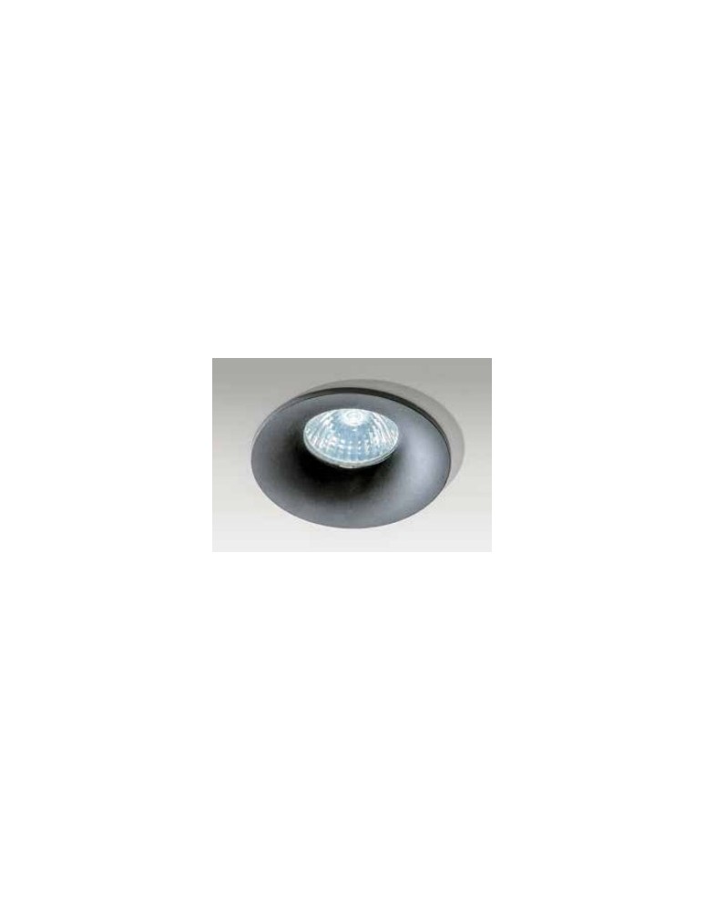 Round flush-mounted lamps - Azzardo ADAMO MIDST MATT BLACK 1xGU10 Recessed Mat Black AZ2562 - product kolory-swiatla.pl 1
