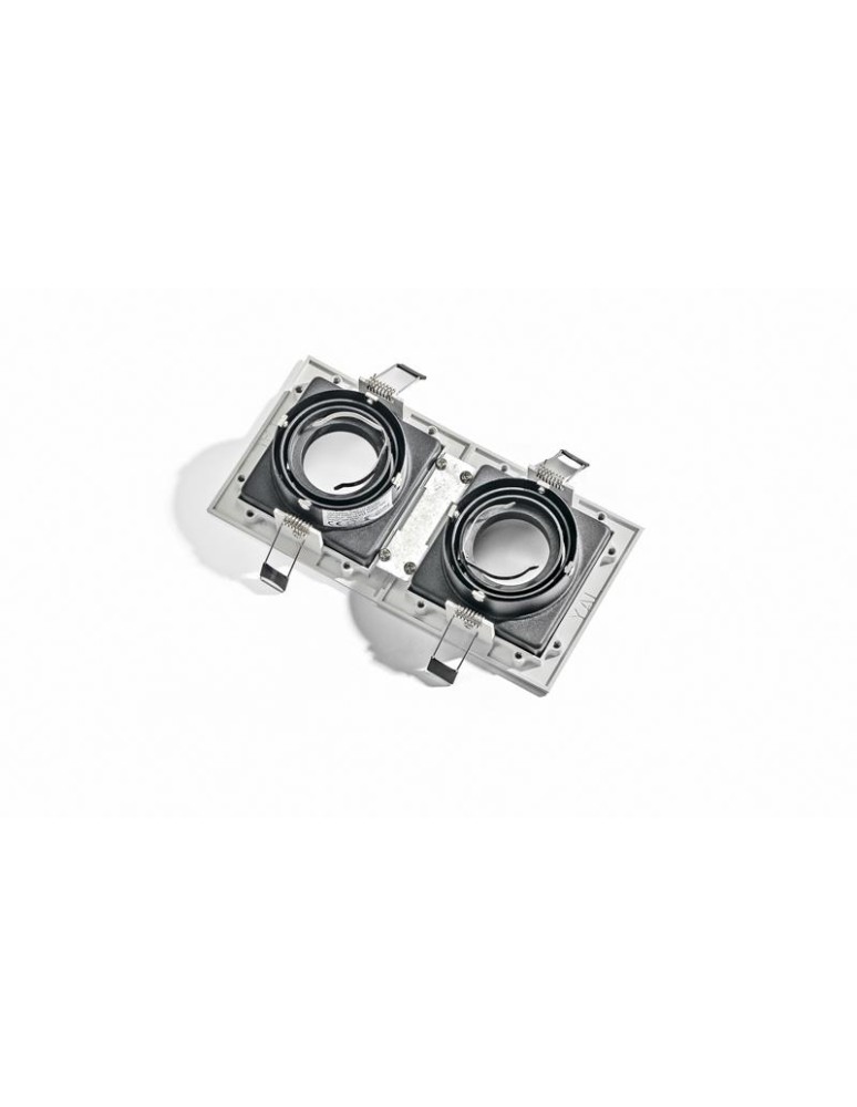 Square flush-mounted lamps - Azzardo MINORKA BLACK/GOLD 1xGU10 Recessed Black/Gold AZ2802 - product kolory-swiatla.pl 5