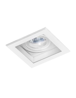 Azzardo MINORKA WHITE/WHITE 1xGU10 Wpuszczana Biały AZ2801