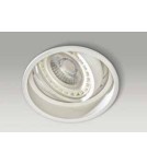 Flush-mounted directional lights - Azzardo TORRES ES111 WHITE 1xES111 Recessed White AZ2684 - product 1