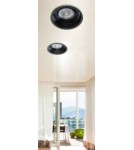 Flush-mounted directional lights - Azzardo TORRES ES111 BLACK 1xES111 Recessed Black AZ2685 - product 2