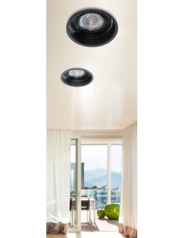 Azzardo TORRES ES111 BLACK 1xES111 Recessed Black AZ2685 - product 2
