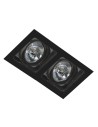 Azzardo SISTO 2 BLACK/BLACK 2xES111 Recessed Black AZ2809