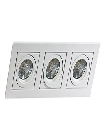 Azzardo PACO 3 WHITE 3xGU10 Wpuszczana Biały AZ0802 - produkt 2