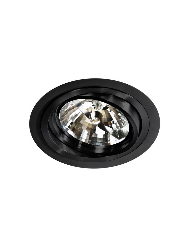 Flush-mounted directional lights - Azzardo STAN BLACK/BLACK 1xES111 Recessed Black AZ2811 - product kolory-swiatla.pl 1