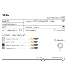 Flush-mounted directional lights - Azzardo STAN BLACK/BLACK 1xES111 Recessed Black AZ2811 - product 2