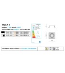 Flush-mounted directional lights - Azzardo NOVA WHITE/BLACK 1xES111 Recessed White/Black AZ2871 - product 3