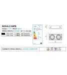 Product categories - Azzardo NOVA 2 GIPS WHITE/WHITE 2xES111 Recessed White AZ2934 - product 2