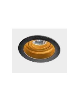 Azzardo IBIZA BLACK/GOLD 1xGU10 Recessed Black/Gold AZ2804