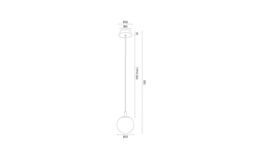 Argon ALMIROS 8451 lampa wisząca 1 pł., mała, klosz biało-brązowy (marmurek), elementy kremowe białe szkło, stal lakierow