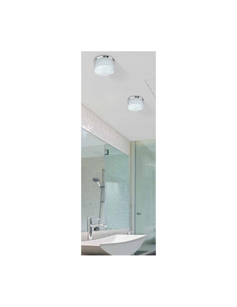 Flush-mounted hermetic lamps - Azzardo LINZ 3000K 1xLED Recessed Transparent IP44 AZ2774 - product kolory-swiatla.pl 2