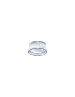 Azzardo UNA 4000K CHROME 1xLED Ceiling Translucent IP44 AZ2773