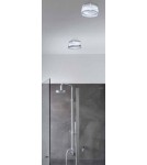 Flush-mounted hermetic lamps - Azzardo UNA 4000K CHROME 1xLED Ceiling Translucent IP44 AZ2773 - product 3