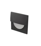 Stair step lighting - Azzardo SANE 40 BLACK 1xLED Recessed Wall/Staircase Black AZ2765 - product 1