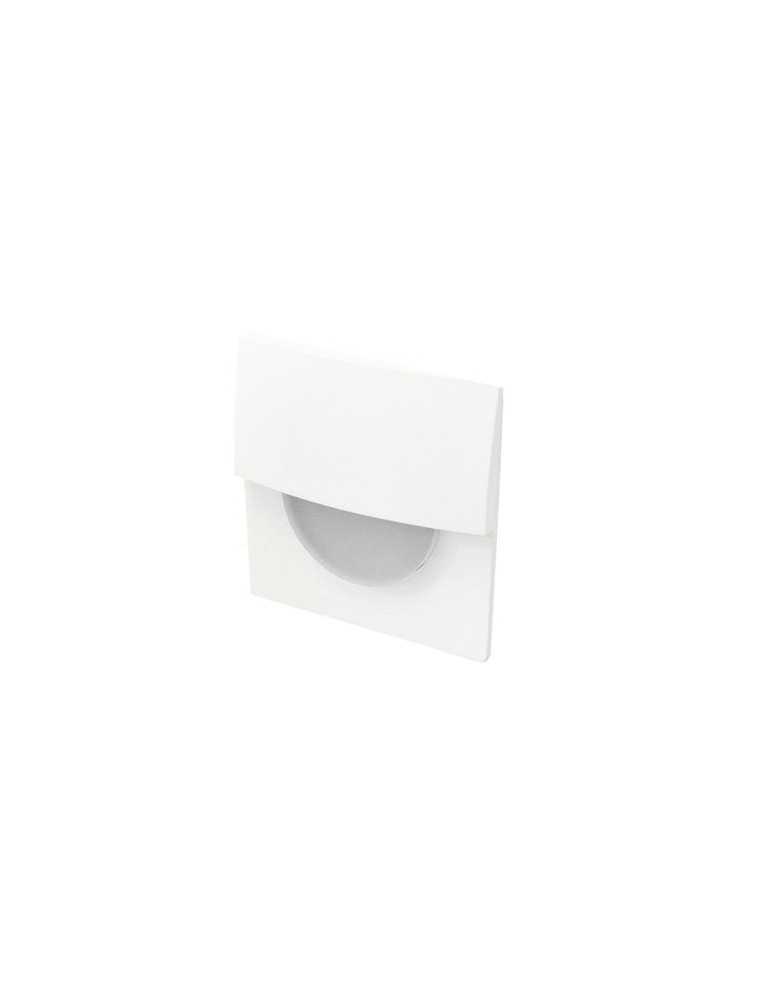 Lamps into the wall - Azzardo SANE 40 WHITE 1xLED Recessed Wall/Staircase White AZ2766 - product kolory-swiatla.pl 1
