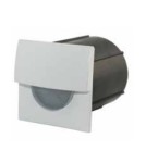 Lamps into the wall - Azzardo SANE 40 WHITE 1xLED Recessed Wall/Staircase White AZ2766 - product 3