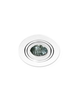 Azzardo CARLO 1 WHITE 1xGU10 Recessed White AZ0805