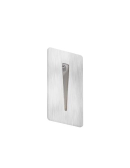 Azzardo RAGGIO SATIN NICKEL 1xLED Wpuszczana w Ścianę Nikiel Satynowy IP54 AZ2965