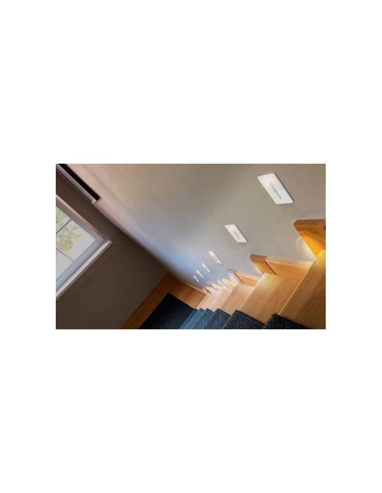 Lamps into the wall - Azzardo RAGGIO SATIN NICKEL 1xLED Recessed Wall Mounted Satin Nickel IP54 AZ2965 - product kolory-swiatla.pl 2