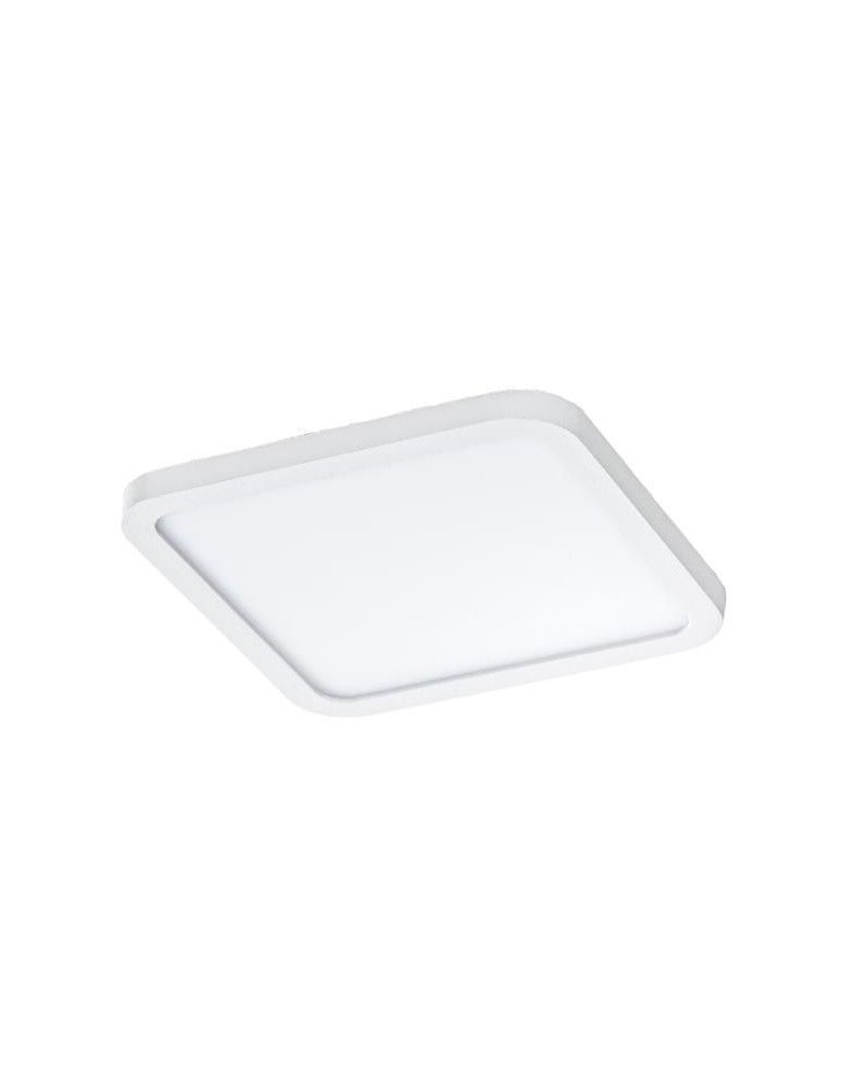 Recessed lamps with hermetic shade - Azzardo SLIM 15 SQUARE 3000K IP44 WHITE 1xLED Recessed White IP44 AZ2837 - product kolory-swiatla.pl 1
