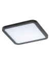 Azzardo SLIM 15 SQUARE 3000K IP44 BLACK 1xLED Wpuszczana Czarny IP44 AZ2836