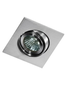 Azzardo EDITTA 1 ALUMINIUM 1xGU10 Wpuszczana Aluminium AZ0806