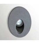 Lamps into the wall - Azzardo SARONA DGR 1xLED Outdoor Recessed Wall Mounted Dark Grey IP54 AZ2183 - product 1