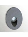 Azzardo SARONA DGR 1xLED Outdoor Recessed Wall Mounted Dark Grey IP54 AZ2183