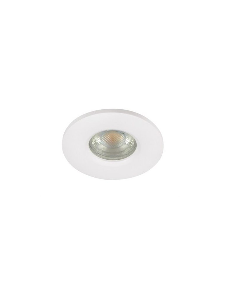 Flush-mounted hermetic lamps - Azzardo IKA R IP65 WHITE 1xGU10 Recessed White IP65 AZ2865 - product kolory-swiatla.pl 1