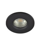 Flush-mounted hermetic lamps - Azzardo IKA R IP65 BLACK 1xGU10 Recessed Black IP65 AZ3017 - product 1