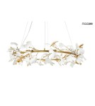 Designer pendant lamps - MOOSEE FLORA 100 gold pendant lamp (MSE1501100449) - product 1