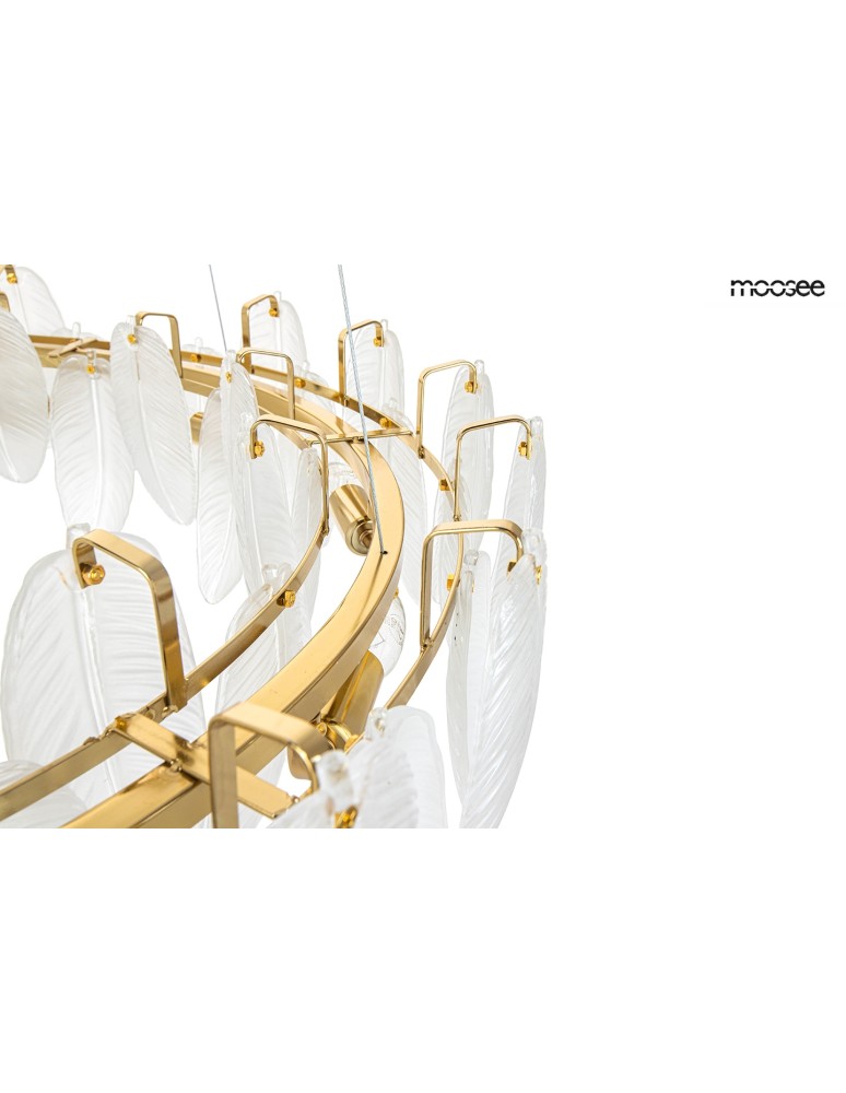 Designer pendant lamps - MOOSEE ROCH 100 gold pendant lamp (MSE1501100447) - product kolory-swiatla.pl 4