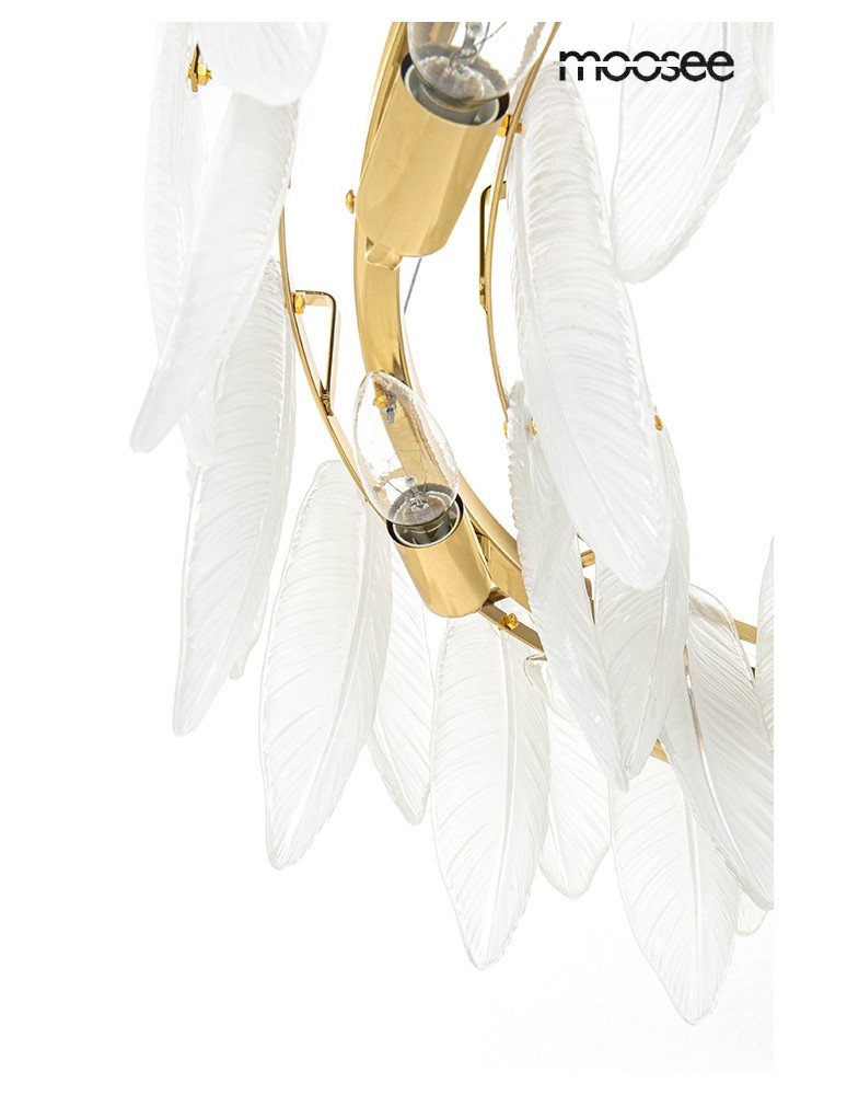 Designer pendant lamps - MOOSEE ROCH 100 gold pendant lamp (MSE1501100447) - product kolory-swiatla.pl 6