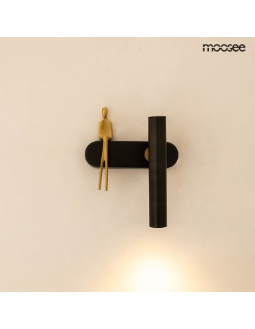 MOOSEE lampa ścienna BOY TUBE R czarna (MSE1501100480) - produkt 2