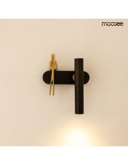 MOOSEE lampa ścienna BOY TUBE R czarna (MSE1501100480) - produkt 2