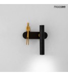 Wall lamps for bedrooms - MOOSEE BOY TUBE R wall lamp black (MSE1501100480) - product 3