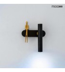 Wall lamps for bedrooms - MOOSEE BOY TUBE R wall lamp black (MSE1501100480) - product 4