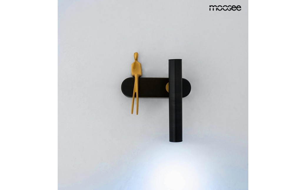 MOOSEE lampa ścienna BOY TUBE R czarna (MSE1501100480)