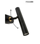 Wall lamps for bedrooms - MOOSEE BOY TUBE R wall lamp black (MSE1501100480) - product 8