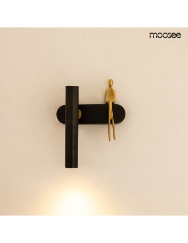 MOOSEE lampa ścienna BOY TUBE L czarna (MSE1501100482) - produkt 2