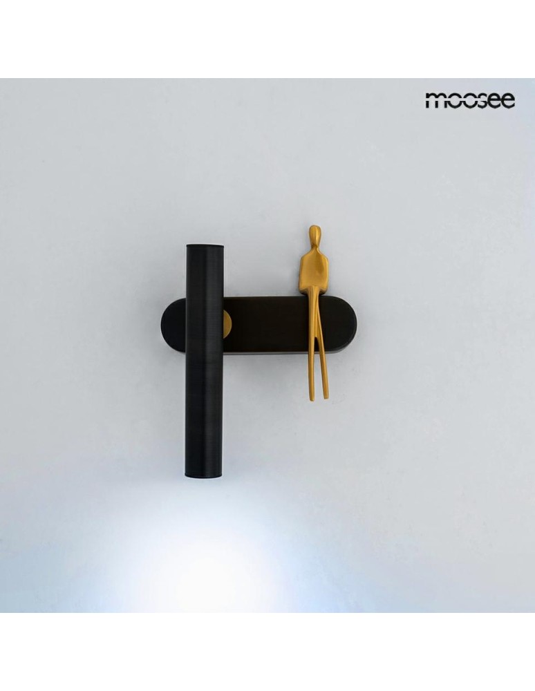 Wall lamps for bedrooms - MOOSEE BOY TUBE L wall lamp black (MSE1501100482) - product kolory-swiatla.pl 4