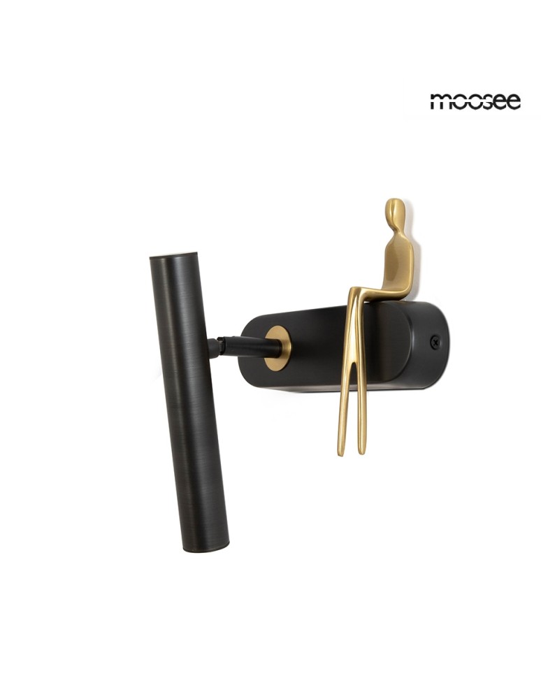 Wall lamps for bedrooms - MOOSEE BOY TUBE L wall lamp black (MSE1501100482) - product kolory-swiatla.pl 6