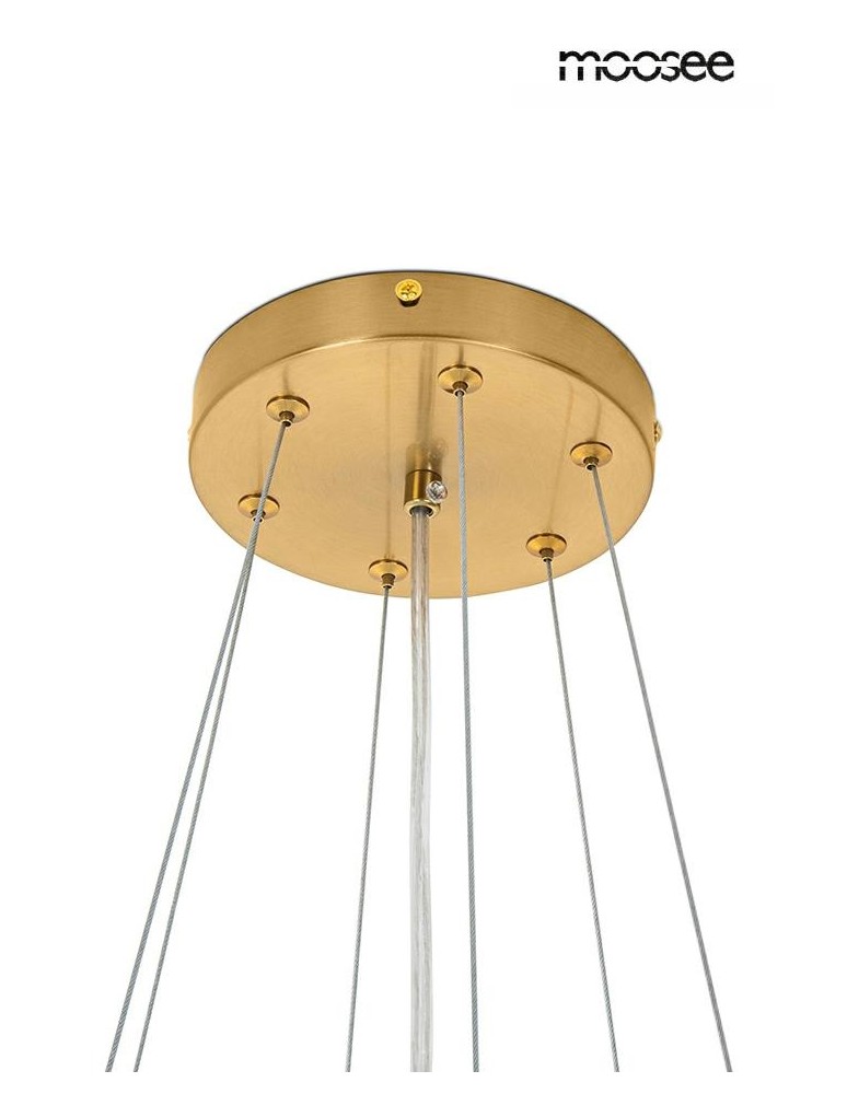 Designer pendant lamps - MOOSEE ROCH 60 gold pendant lamp (MSE1501100445) - product kolory-swiatla.pl 7