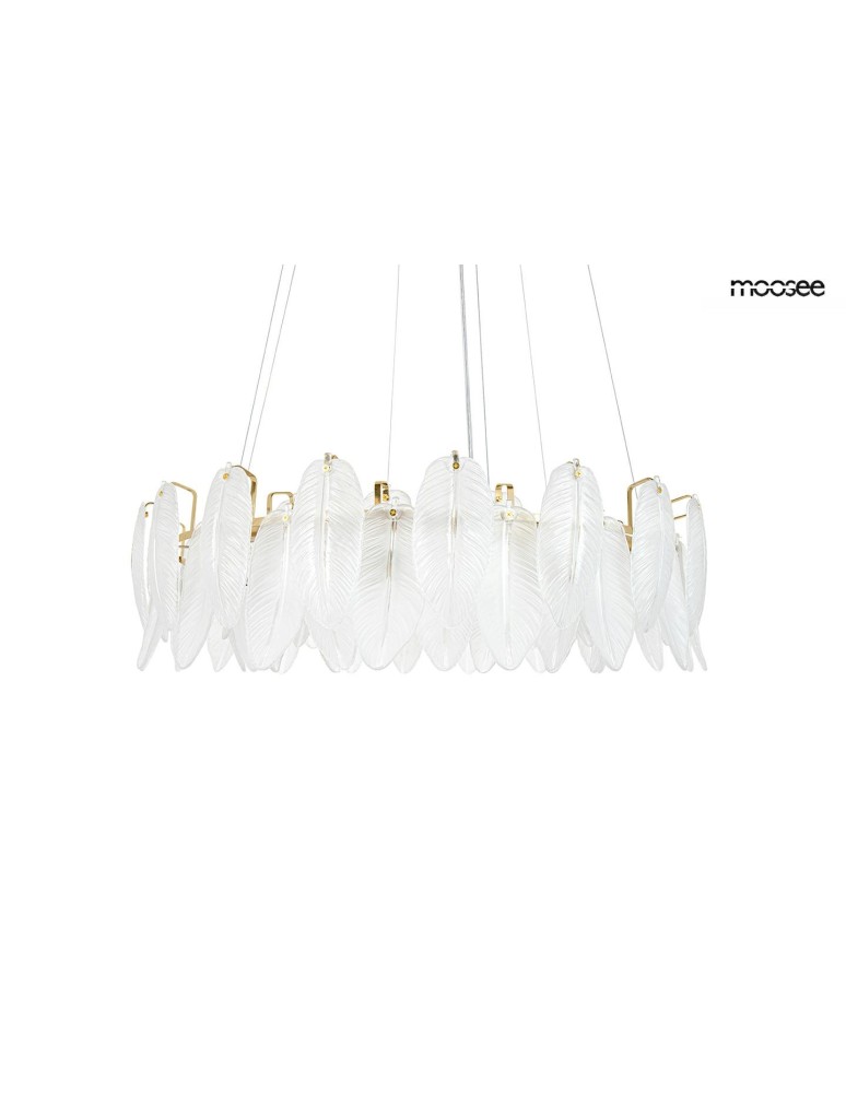 Designer pendant lamps - MOOSEE ROCH 80 gold pendant lamp (MSE1501100446) - product kolory-swiatla.pl 1