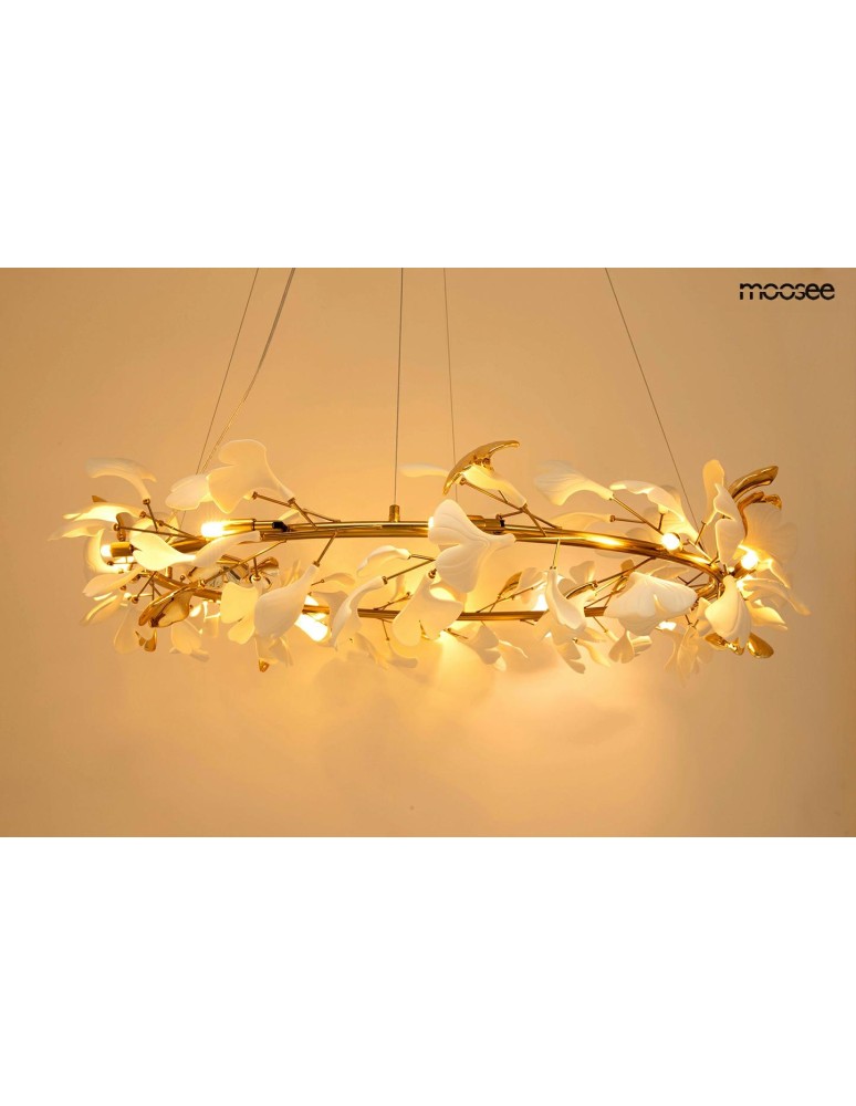 Designer pendant lamps - MOOSEE FLORA 120 gold pendant lamp (MSE1501100450) - product kolory-swiatla.pl 2