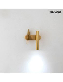 MOOSEE lampa ścienna BOY TUBE R złota (MSE1501100479) - produkt 2